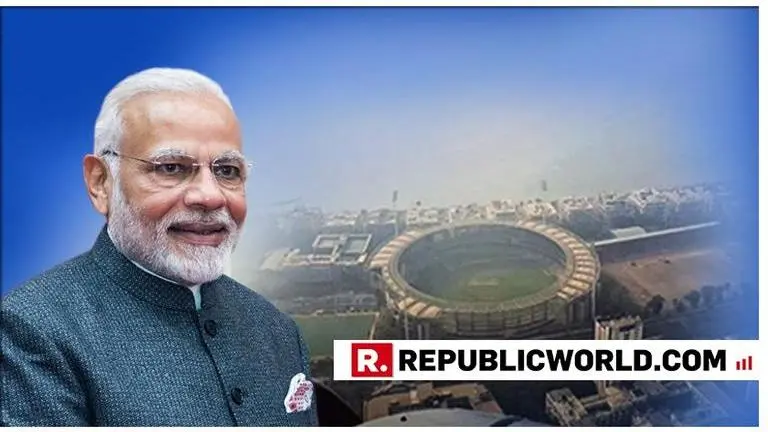 IN PICTURES: 'Spot Wankhede Stadium', says PM Modi as he flies over Mumbai IN PICTURES: 'Spot Wankhede Stadium', says PM Modi as he flies over Mumbai
