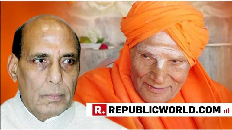 Rajnath Singh expresses sadness over Siddaganga Mutt Seer Dr Shivakumara Swamiji's death, calls his demise, "great loss to society"