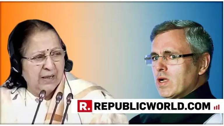 Omar Abdullah hits back at Lok Sabha Speaker Sumitra Mahajan for attributing Priyanka Gandhi's political entry to Rahul Gandhi needing help