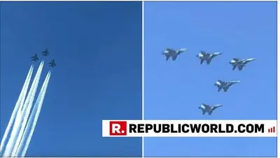 IAF flies plane using blend of jet fuel and biofuel during Republic Day parade for first time IAF flies plane using blend of jet fuel and biofuel during Republic Day parade for first time