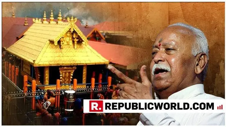 Kerala government oppressing Sabarimala devotees, says RSS chief Mohan Bhagwat at VHP meet Kerala government oppressing Sabarimala devotees, says RSS chief Mohan Bhagwat at VHP meet