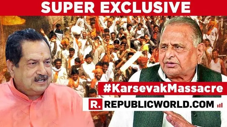 'Ayodhya's 1990 #KarsevakMassacre officially exposed', says RSS' Indresh Kumar after Republic Bharat's explosive sting operation 'Ayodhya's 1990 #KarsevakMassacre officially exposed', says RSS' Indresh Kumar after Republic Bharat's explosive sting operation
