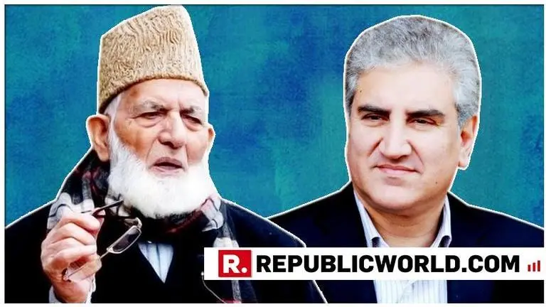Pakistan provokes India again, Foreign Minister Shah Mehmood Qureshi has phone call with Hurriyat leader Syed Ali Shah Geelani Pakistan provokes India again, Foreign Minister Shah Mehmood Qureshi has phone call with Hurriyat leader Syed Ali Shah Geelani