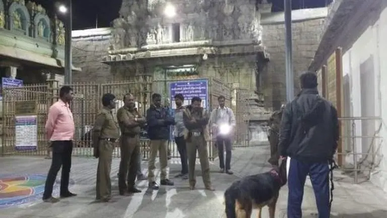 Three diamond-studded golden crowns stolen from Tirupati Temple, probe underway