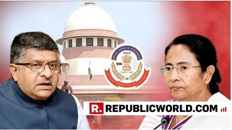 "Is it wrong for CBI to follow the Supreme Court's instruction?", asks Union Minister Ravi Shankar Prasad while giving a point-to-point rebuttal on #MamataBlocksCBI "Is it wrong for CBI to follow the Supreme Court's instruction?", asks Union Minister Ravi Shankar Prasad while giving a point-to-point rebuttal on #MamataBlocksCBI