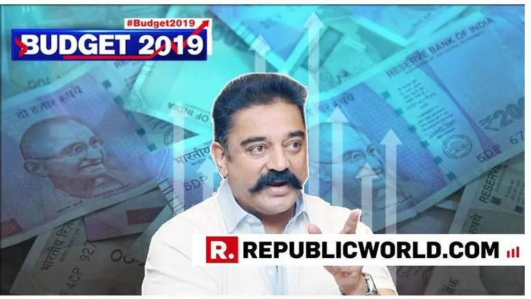 MNM chief Kamal Haasan slams government's 'self-serving' interim budget, calls it "money for votes" MNM chief Kamal Haasan slams government's 'self-serving' interim budget, calls it "money for votes"