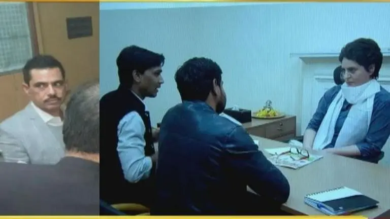 Congress plays Priyanka Gandhi card to take sting off Robert Vadra's ED questioning Congress plays Priyanka Gandhi card to take sting off Robert Vadra's ED questioning