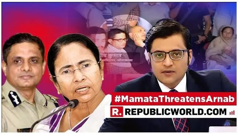 Mamata Banerjee government threatens Arnab Goswami's Republic for reporting on protection given to under-scanner Kolkata CP Rajeev Kumar. Here's the letter Mamata Banerjee government threatens Arnab Goswami's Republic for reporting on protection given to under-scanner Kolkata CP Rajeev Kumar. Here's the letter