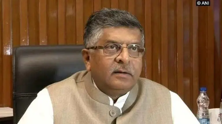 Union Law Minister Ravi Shankar Prasad slams Congress for opposing bill banning triple talaq
