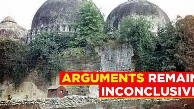 Ayodhya case: Muslim parties attack ASI's 2003 report in the SC Ayodhya case