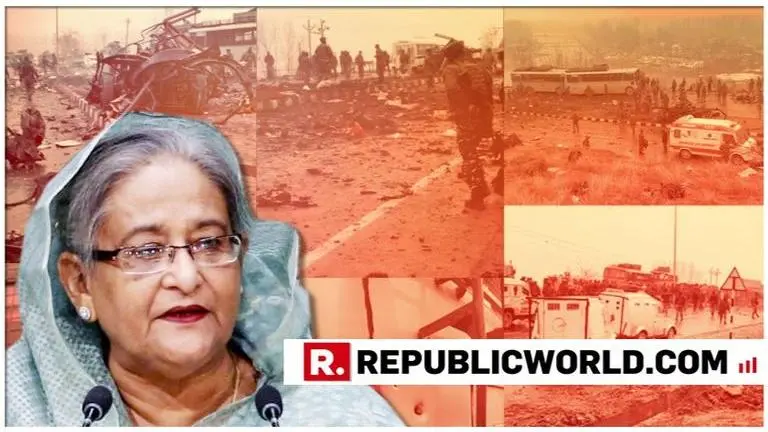 "Stand with India," says Bangladesh PM Sheikh Hasina assuring commitment of cooperation with India to fight terrorism