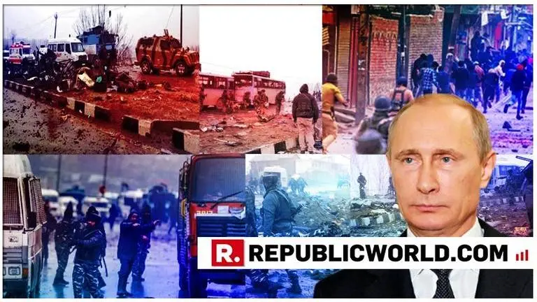 Russia President Vladimir Putin confirms to strengthen counter-terrorism cooperation with India; condemns terror attack in Pulwama by Pak-backed JeM
