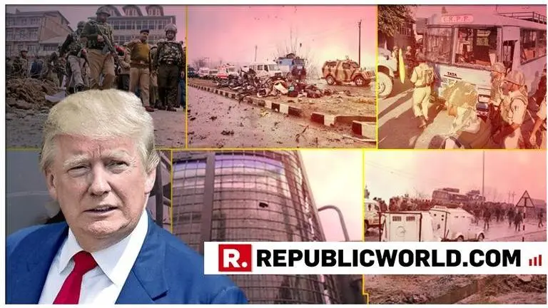 US President Donald Trump describes Pulwama terror attack as "horrible situation"