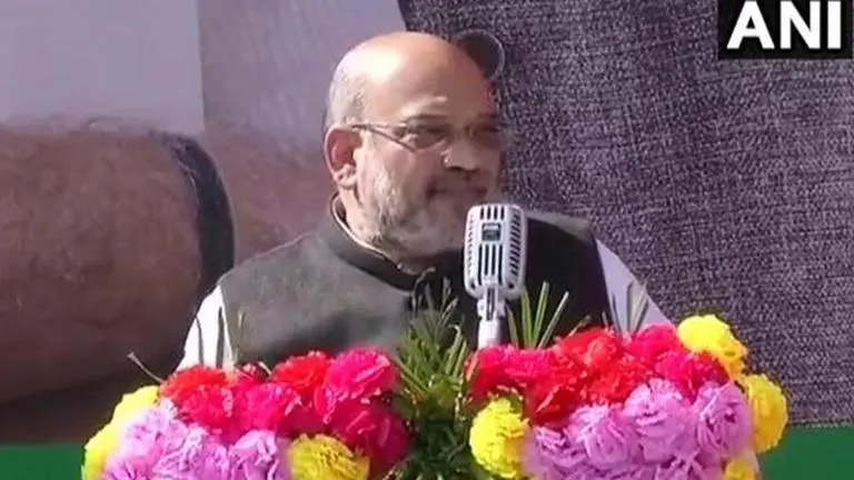 Prime Minister Narendra Modi only leader who can give befitting reply to Pakistan: Amit Shah Prime Minister Narendra Modi only leader who can give befitting reply to Pakistan: Amit Shah