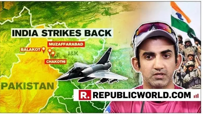 JAI HIND, IAF: Gautam Gambhir ecstatic as India strikes back at Jaish-e-Mohammed JAI HIND, IAF: Gautam Gambhir ecstatic as India strikes back at Jaish-e-Mohammed