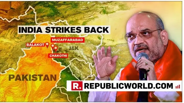 "New India will not spare any acts of terror": BJP president Amit Shah salutes the valour of forces, gives out a stern message to perpetrators of terror after India strikes Pak's terror camps "New India will not spare any acts of terror": BJP president Amit Shah salutes the valour of forces, gives out a stern message to perpetrators of terror after India strikes Pak's terror camps