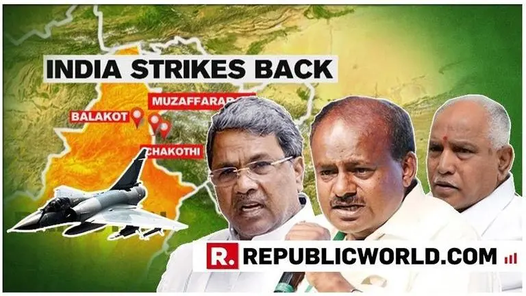 Political Parties in Karnataka hail Indian Air Force for striking terrorist camps
