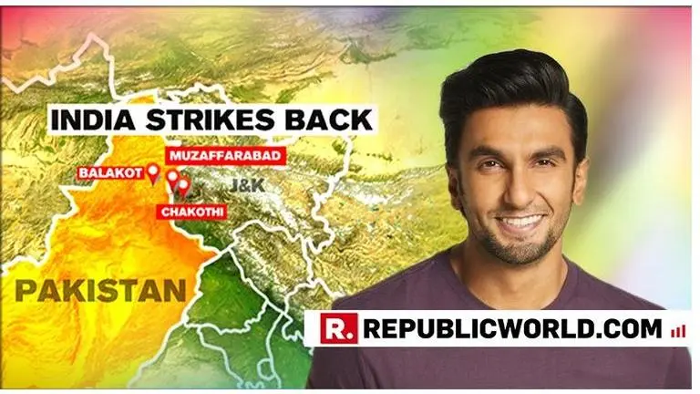Ranveer Singh hails the IAF after India's precision strike on Pakistan's terror bases. Here's his message Ranveer Singh hails the IAF after India's precision strike on Pakistan's terror bases. Here's his message