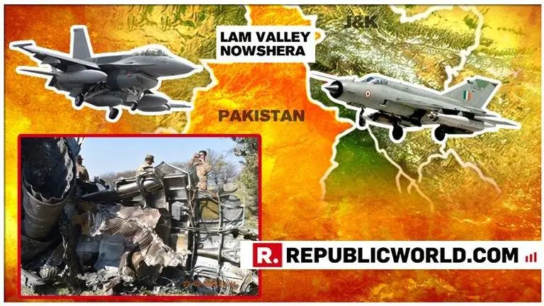MUST SEE: Here's the picture of Pakistan's F-16 jet which was shot down by the Indian Air Force MUST SEE: Here's the picture of Pakistan's F-16 jet which was shot down by the Indian Air Force