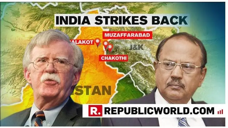 US NSA John Bolton dials Ajit Doval amid tensions between India, Pakistan US NSA John Bolton dials Ajit Doval amid tensions between India, Pakistan
