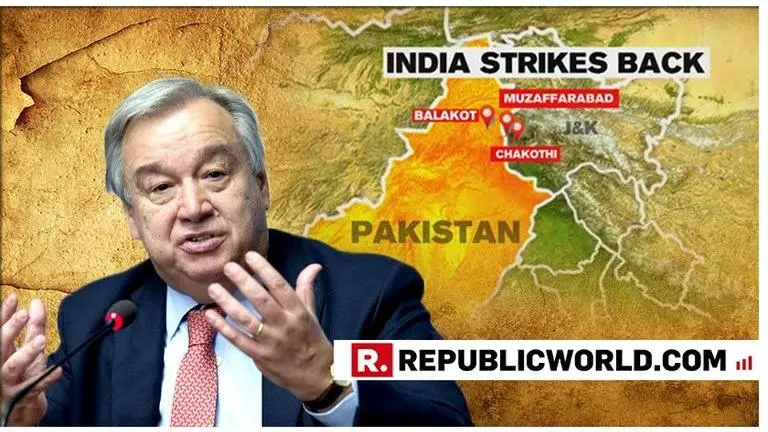 Release of IAF Wing commander Abhinandan would be a "very much welcomed step": UN Secretary-General Antonio Guterres