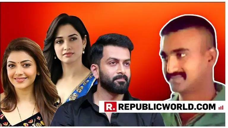 ‘You were so brave throughout!’ Kajal Aggarwal, Prithviraj, Tamannaah Bhatia salute IAF Wing Commander Abhinandan Varthaman ‘You were so brave throughout!’ Kajal Aggarwal, Prithviraj, Tamannaah Bhatia salute IAF Wing Commander Abhinandan Varthaman