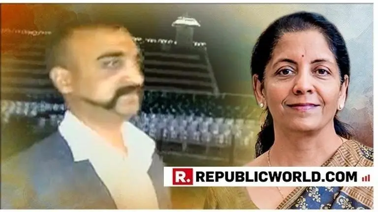 "Jai Hind": Raksha Mantri Nirmala Sitharaman's reaction to IAF Wing Commander Abhinandan's entry into our country echoes every Indian's feeling "Jai Hind": Raksha Mantri Nirmala Sitharaman's reaction to IAF Wing Commander Abhinandan's entry into our country echoes every Indian's feeling