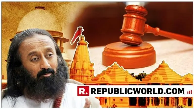 Here's Sri Sri Ravi Shankar's first response to being appointed to the 3-member Ayodhya mediation panel by the Supreme Court Here's Sri Sri Ravi Shankar's first response to being appointed to the 3-member Ayodhya mediation panel by the Supreme Court