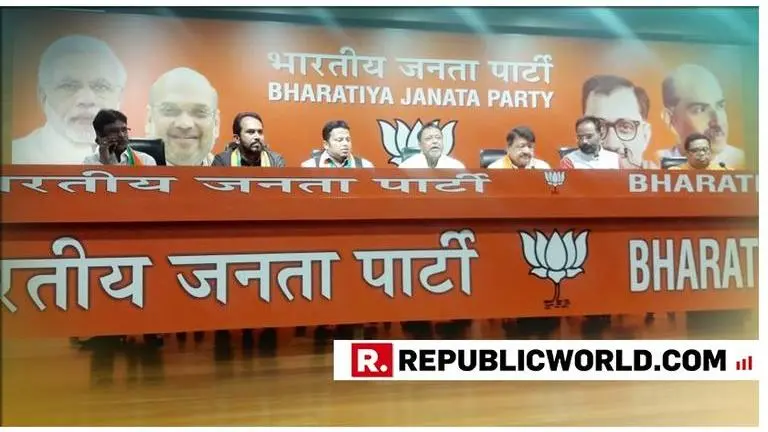 Expelled Trinamool Congress MP Anupam Hazra joins BJP in presence Kailash Vijayvargiya Expelled Trinamool Congress MP Anupam Hazra joins BJP in presence Kailash Vijayvargiya