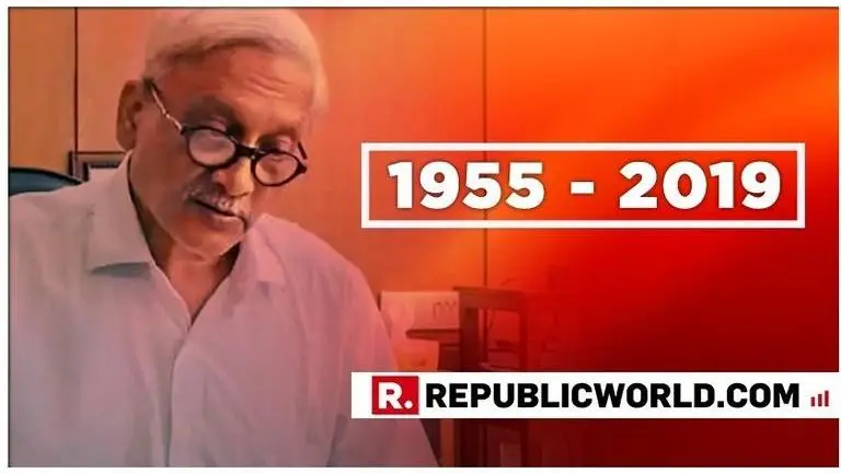 President of India Ram Nath Kovind announces that Goa Chief Minister Manohar Parrikar has passed away