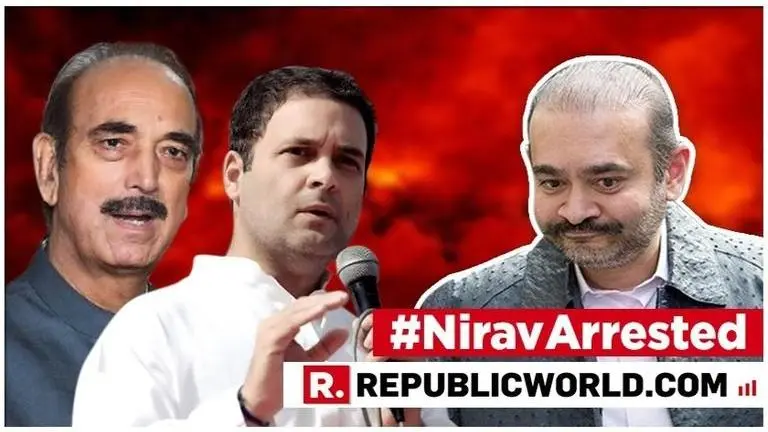 NEW CONG LOGIC: After Nirav Modi's London arrest, Congress claims 'he was sent by government, brought back for elections' NEW CONG LOGIC: After Nirav Modi's London arrest, Congress claims 'he was sent by government, brought back for elections'