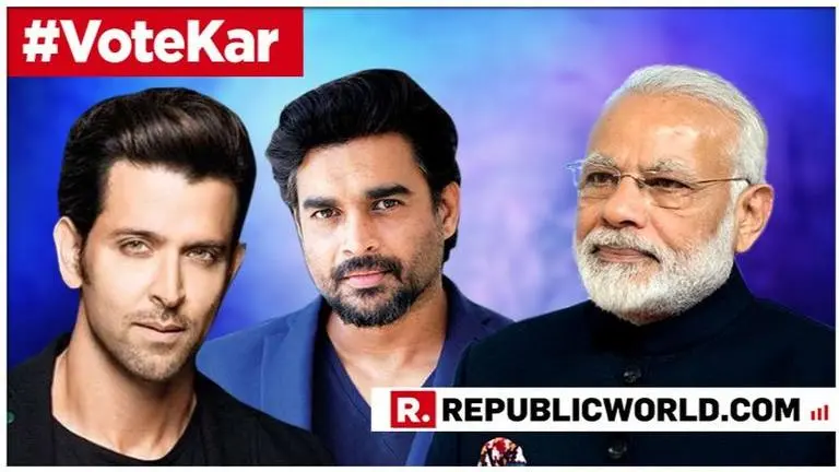 'Your work has stood out not only for the entertainment quotient but also for the passion and hard work behind it': PM Modi urges actors Hrithik Roshan and R. Madhavan to lend their voice towards increasing voter awareness 'Your work has stood out not only for the entertainment quotient but also for the passion and hard work behind it': PM Modi urges actors Hrithik Roshan and R. Madhavan to lend their voice towards increasing voter awareness