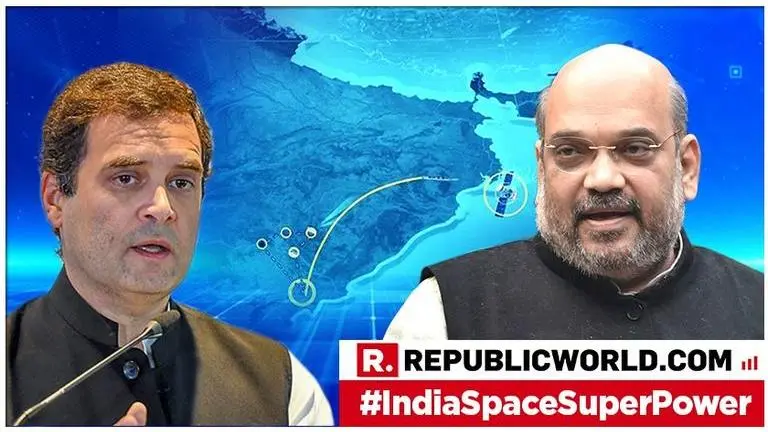 BJP President Amit Shah calls out 'inheritor of dynasty' Rahul Gandhi for ridiculing 'Mission Shakti', says for him 'All the nation's a stage!' BJP President Amit Shah calls out 'inheritor of dynasty' Rahul Gandhi for ridiculing 'Mission Shakti', says for him 'All the nation's a stage!'