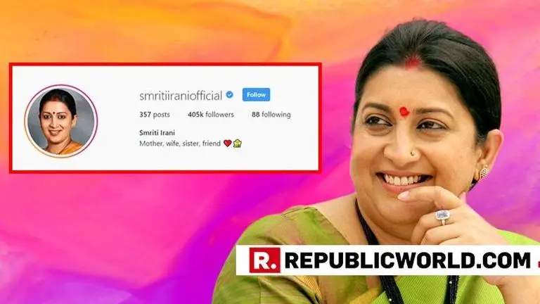 Smriti Irani's hilarious meme on Monday blues is winning the Internet