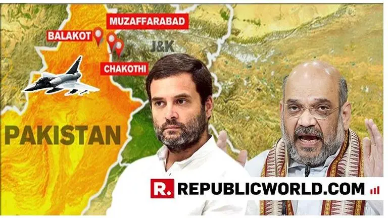 Congress was in mourning after Balakot air strike: Amit Shah Congress was in mourning after Balakot air strike: Amit Shah