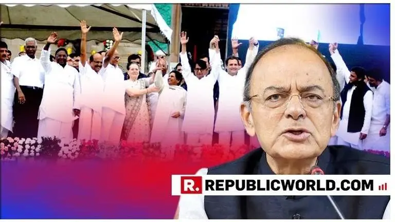 "India’s Opposition is on a Rent a Cause Campaign": Finance Minister Arun Jaitley hits out at Opposition for “manufacturing issues” as 2019 Lok Sabha elections begin