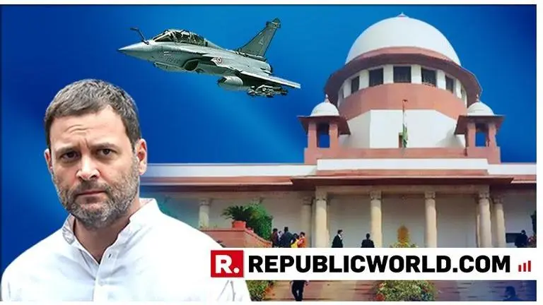 MASSIVE: Supreme Court issues notice to Rahul Gandhi for wrongly attributing its statements to the media and public on Rafale matter MASSIVE: Supreme Court issues notice to Rahul Gandhi for wrongly attributing its statements to the media and public on Rafale matter