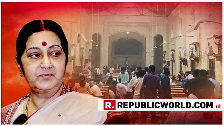 3 Indian nationals lose their lives in Sri Lanka's blasts, India ready to provide all humanitarian assistance: MEA Sushma Swaraj 3 Indian nationals lose their lives in Sri Lanka's blasts, India ready to provide all humanitarian assistance: MEA Sushma Swaraj