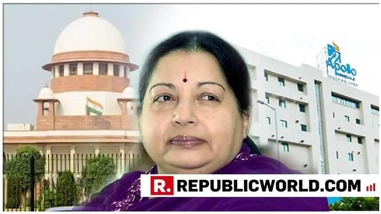 Supreme Court stays inquiry commission proceedings into J Jayalalithaa's death at Apollo Hospitals Supreme Court stays inquiry commission proceedings into J Jayalalithaa's death at Apollo Hospitals