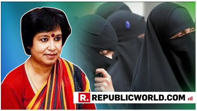 Taslima Nasreen also seeks burqa ban but not over security, says 'it might not stop terrorism but it will stop women from being faceless zombies' Taslima Nasreen also seeks burqa ban but not over security, says 'it might not stop terrorism but it will stop women from being faceless zombies'