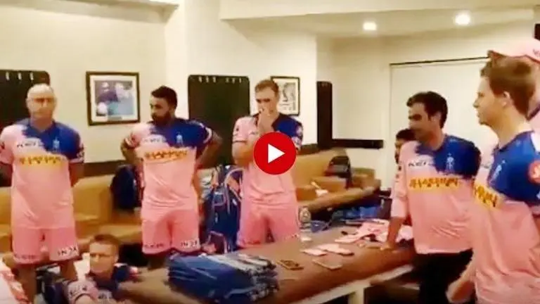 WATCH: This is how Rajasthan Royals skipper Steve Smith motivated his team during his farewell speech RR