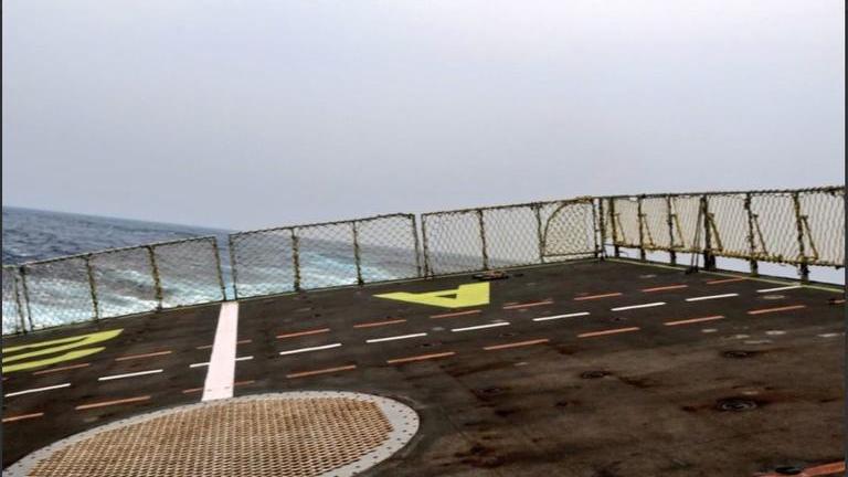 IN PICTURES: Indian Navy's ship experiences a 'roll' as Cyclone Fani ...