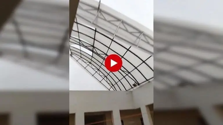 WATCH: Cyclone Fani blows roof off AIIMS Bhubaneswar's hostel