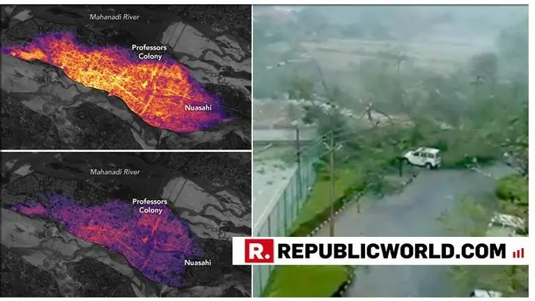 Lights Out: NASA shares before and after photos of power outage in Odisha due to Cyclone Fani