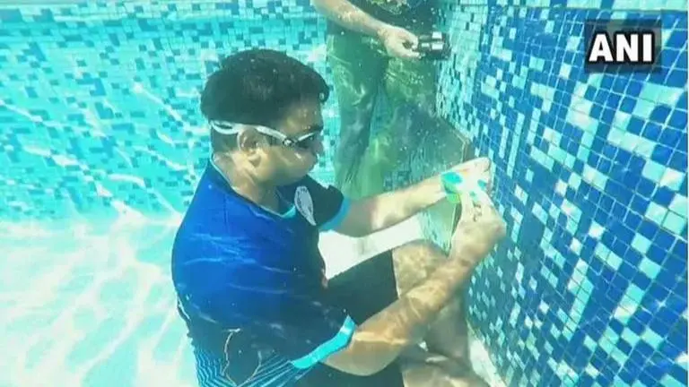 Mumbai boy Chinmay Prabhu solves pyramid-shaped Rubik's Cube under water in a matter of 1 minute 48 seconds, enters Guinness Record