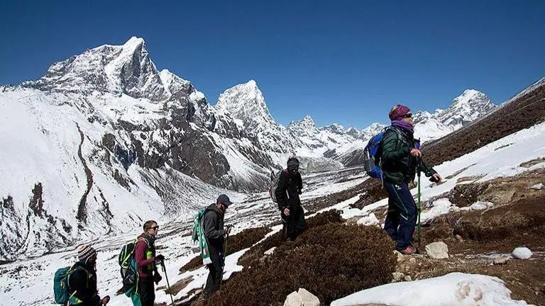Mt Everest witnesses traffic jam like situation as over 200 trekkers attempt to reach summit point