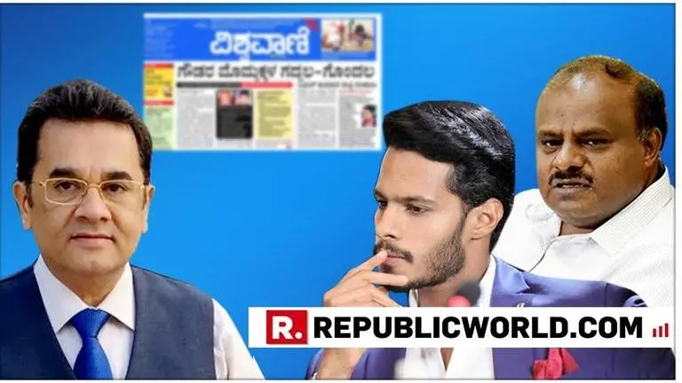 Vishvawani editor Vishweshwar Bhat stands by his article alleging 'Nikhil Gowda's rampage against grandfather Deve Gowda post-Mandya loss' after FIR filed against him for criminal defamation Vishvawani editor Vishweshwar Bhat stands by his article alleging 'Nikhil Gowda's rampage against grandfather Deve Gowda post-Mandya loss' after FIR filed against him for criminal defamation