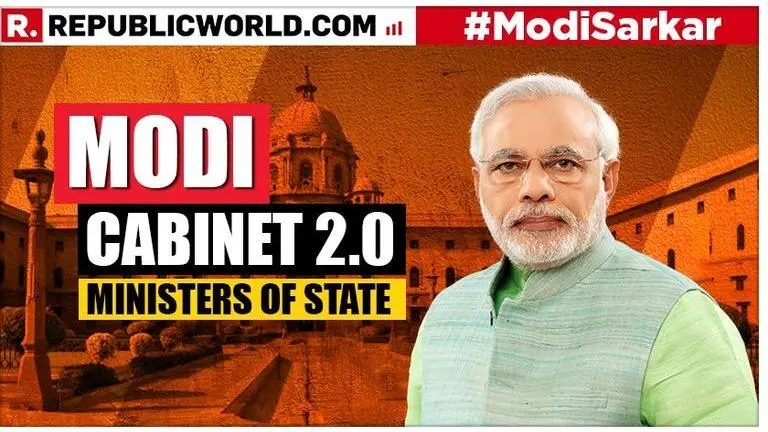 Here's the list of Ministers of State in the second Narendra Modi-led NDA government who are taking oath with the Prime Minister