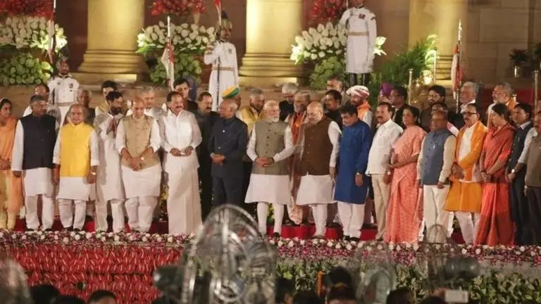 Modi Cabinet 2.0: Here's the party-wise break-up of the 58 Ministers of the Narendra Modi-led NDA government that was sworn-in at Rashtrapati Bhavan