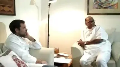 Sharad Pawar dismisses NCP-Congress merger rumours Sharad Pawar dismisses NCP-Congress merger rumours